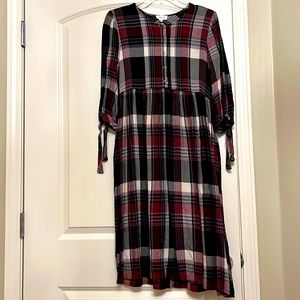 Orange Creek Plaid Dress